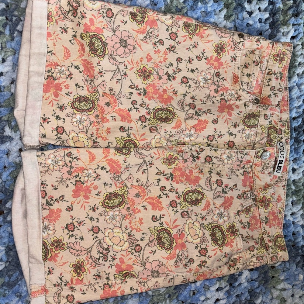 Floral Print Shorts
